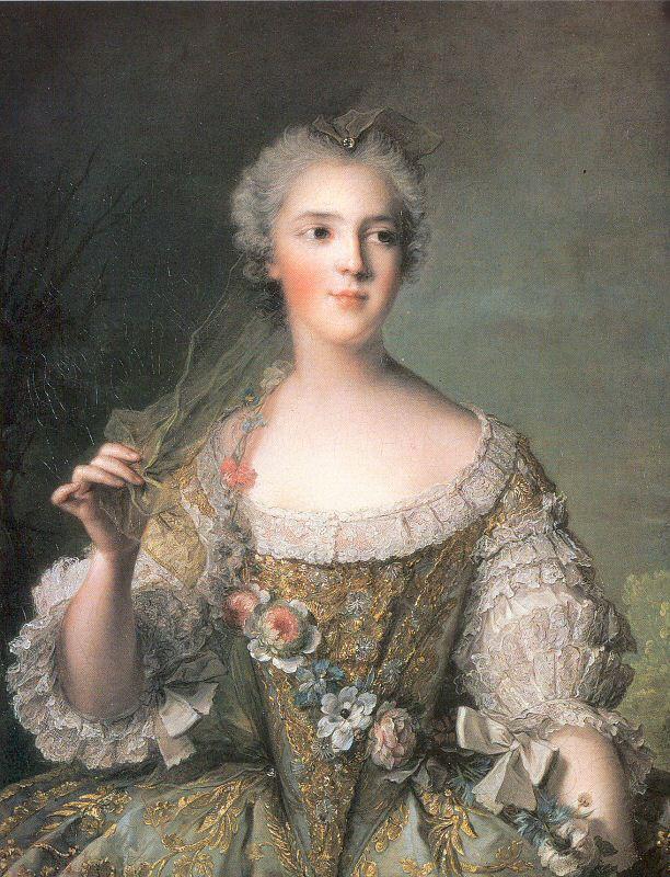 Jean Marc Nattier Portrait of Madame Sophie, Daughter of Louis XV Sweden oil painting art
